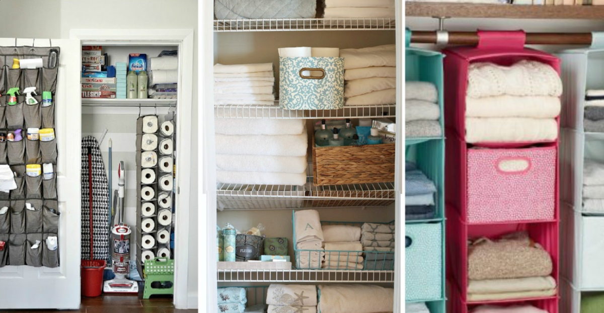 come organizzare un ripostiglio stretto