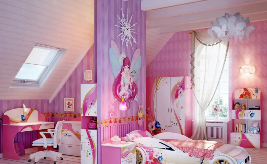 Come arredare la cameretta delle bambine