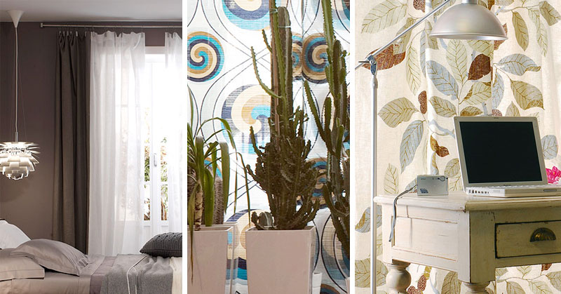 Come scegliere le tende e tappeti