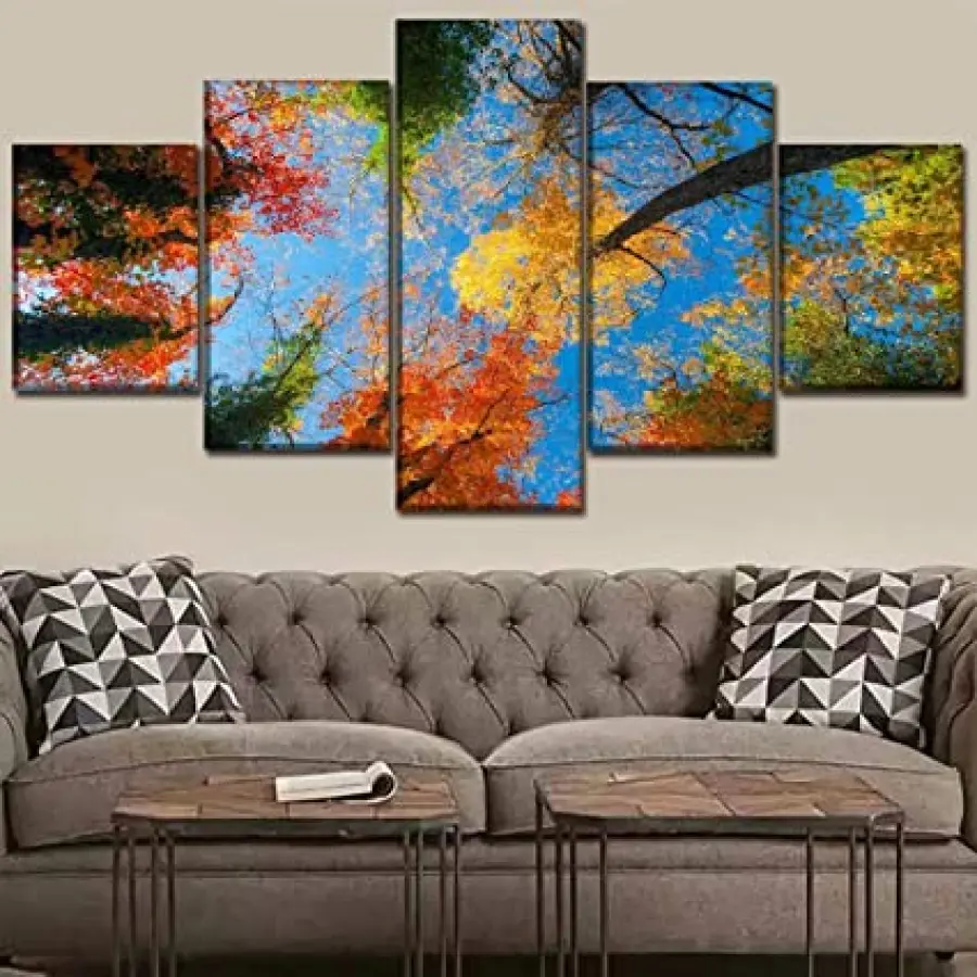 Pareti soggiorno: come decorarle con opere d'arte